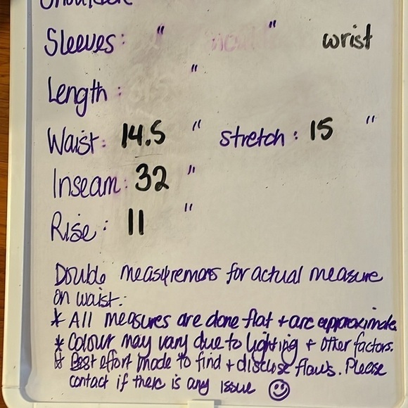 Love Jeans Suzanne Straight Leg – Tall Ink Blue Stretchy Mid Rise Women’s Sz 10 - Picture 7 of 10